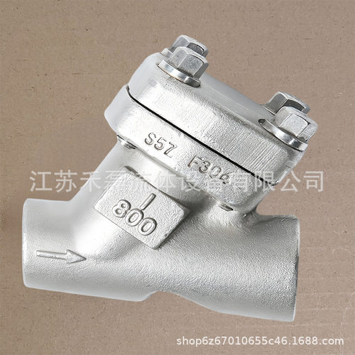 800磅900Y型过滤器承插焊接3/4“1/2分A105不锈钢304滤网180目170