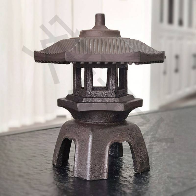 古代烛台仿古宫灯古代雪见灯铁艺传统装饰怀旧建筑复古灯剧组