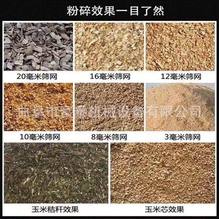 除尘筑模板粉碎机板大型废旧木壳材粉碎机901工地建建筑子粉碎机