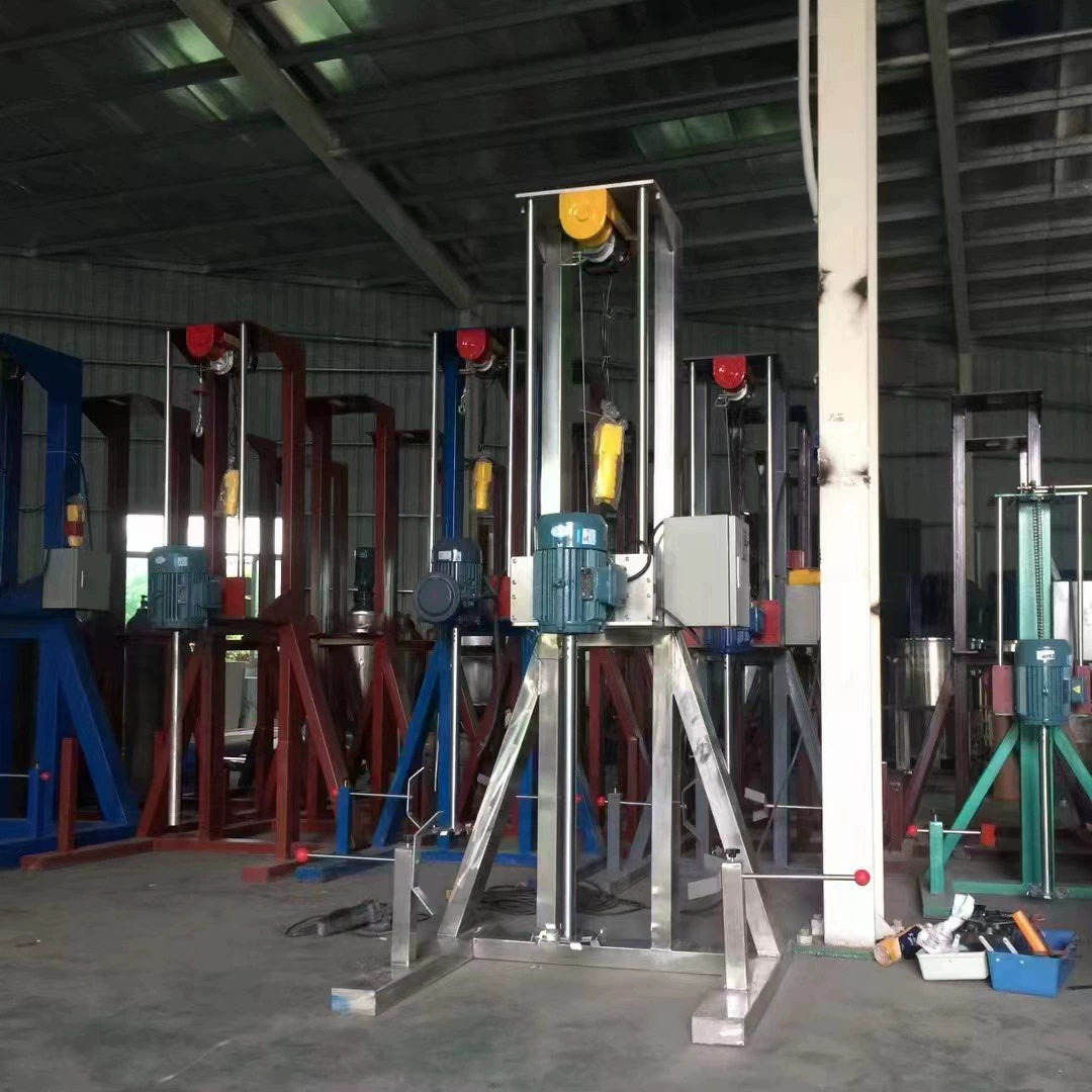 7.5KW工业高速电动升降分散机