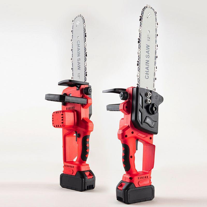 迷电锯伐木你MBG锯锂家电链锯充电式砍树用小型手手提电动持园林