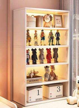 书实架用置物架简用飘窗格OAI子柜实木腿书柜客厅收纳储物家柜易