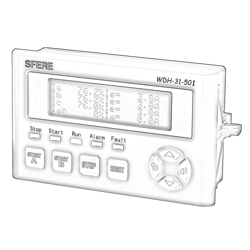 江苏斯菲尔电气 WDH-31-501电动机保护控制器无通讯智能装置