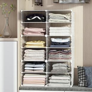 衣柜分层隔板衣物收纳神器宿舍分隔板置物架家用卧室衣橱隔断整理
