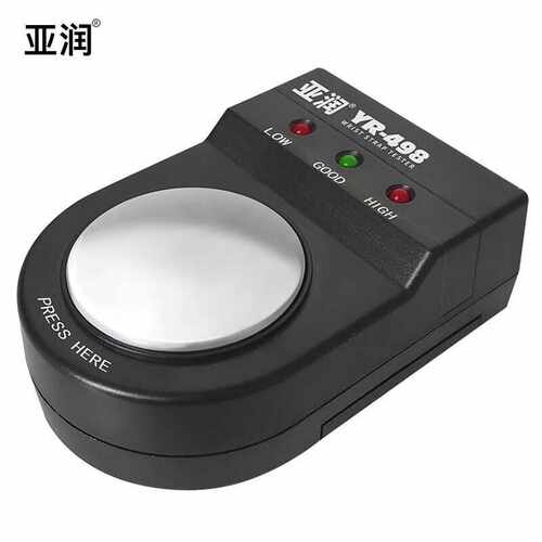 亚润防静电手腕带测试仪检测仪测试器防静电手环测试仪YR-498标配