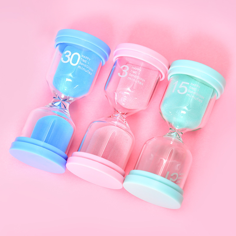 儿童沙漏计时器 30分钟学生创意3分钟时间刷牙计时摆件礼物