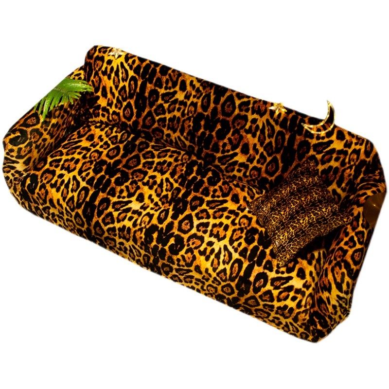 个性虎纹弹力沙发套四季用防尘耐脏全包单人扶P手巾潮流沙发罩坐,居家布艺,沙发套,淘宝优惠券,粉丝福利购,淘宝优惠卷