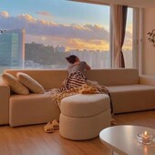 奶油风小凳子家j用矮凳客厅高级感收纳凳子储物凳可坐脚踏凳换鞋