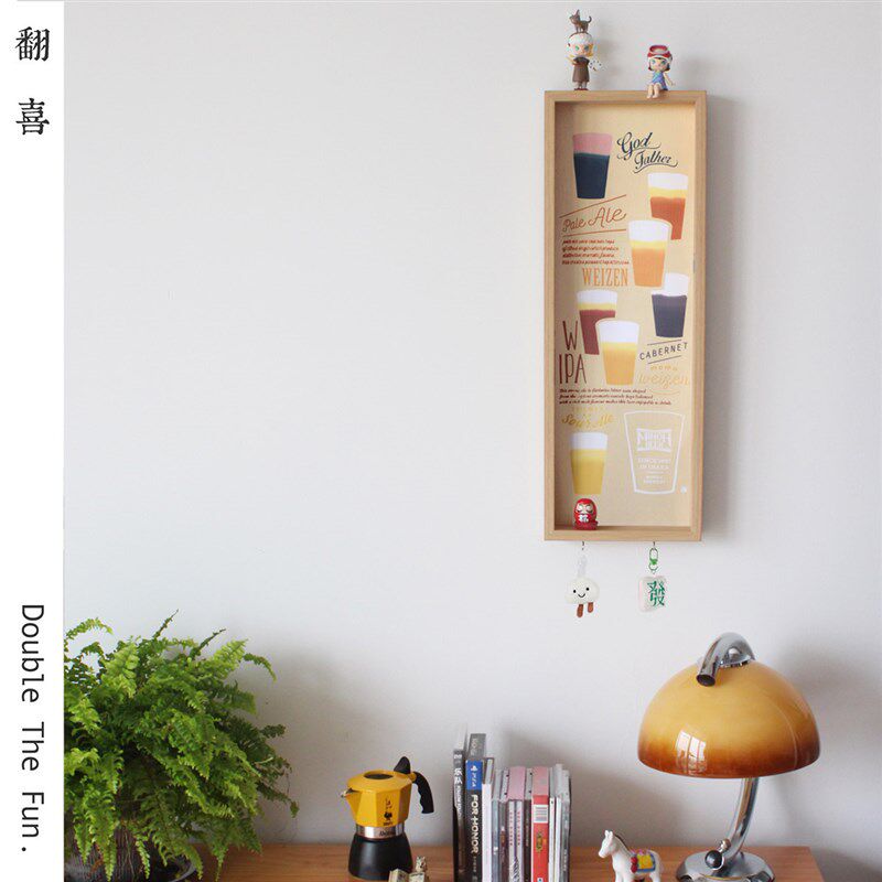 酒吧墙面装饰g餐桌装饰画餐厅厨房进门入户挂画玄关置物架钥匙收