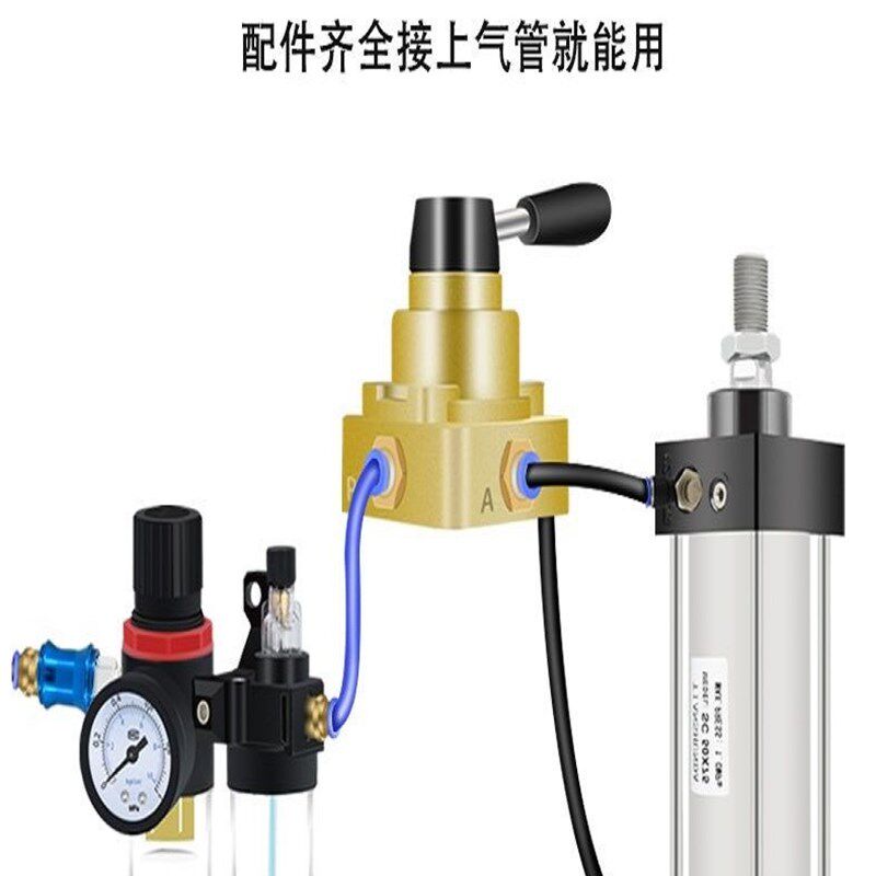 大推力气缸压烟叶压豆腐全套神器省事总C成标准气动63/80/100/125