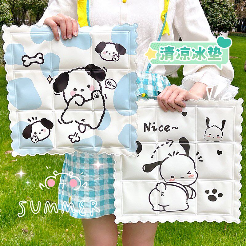 可爱夏季冰垫坐垫学生冰凉水垫夏天降温神器办公室椅Z垫屁垫凉垫