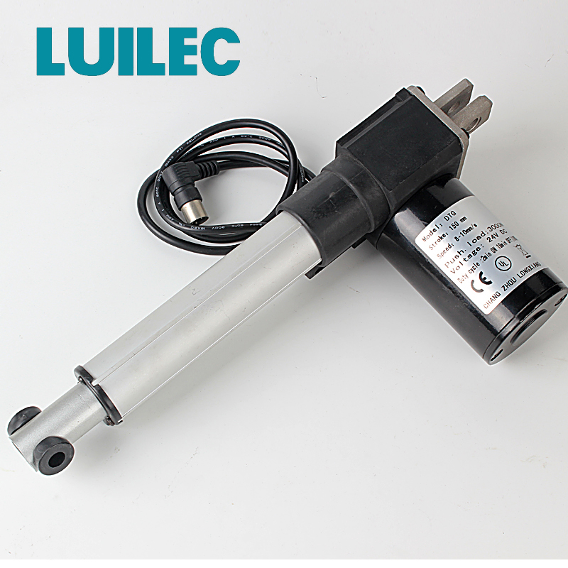 电动推杆伸d缩杆12V直流电机马达24V大型升降器大推力开窗器伸缩