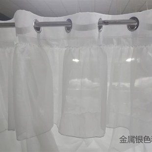 欧式 卧室W窗帘 荷叶边 公主房间窗帘 可订做 飞边窗帘纱帘 特价