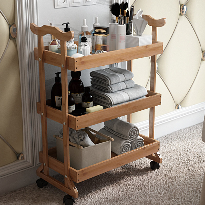 美容美发推车美容院理发店小推车足浴店养生馆专T用工具车储物柜