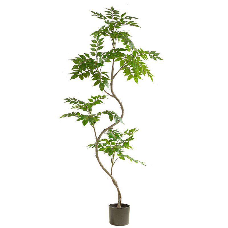 1.8米仿真绿植客厅p装饰仿生假漆木树室内盆栽摆件大型落地假植物