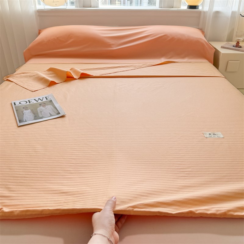 A类60长绒棉全棉贡缎旅行隔脏睡袋1F00纯棉出差床单便携被罩枕套