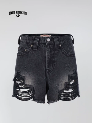 True Religion Distressed Shorts