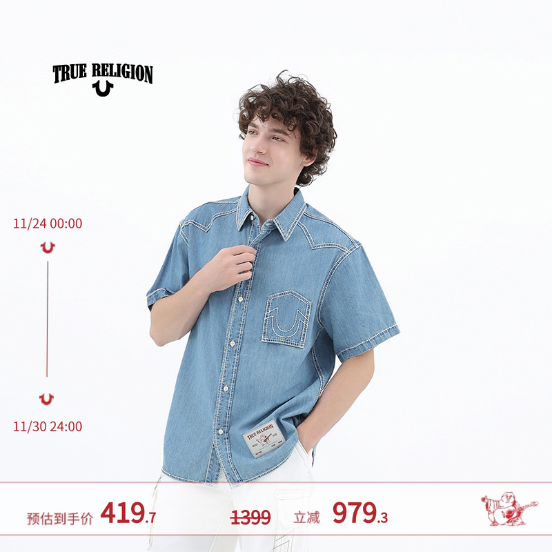 TrueReligion长袖T恤休闲