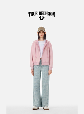 True Religion真实信仰AW25新品女款连帽卫衣