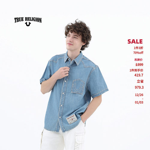 TrueReligion长袖T恤休闲