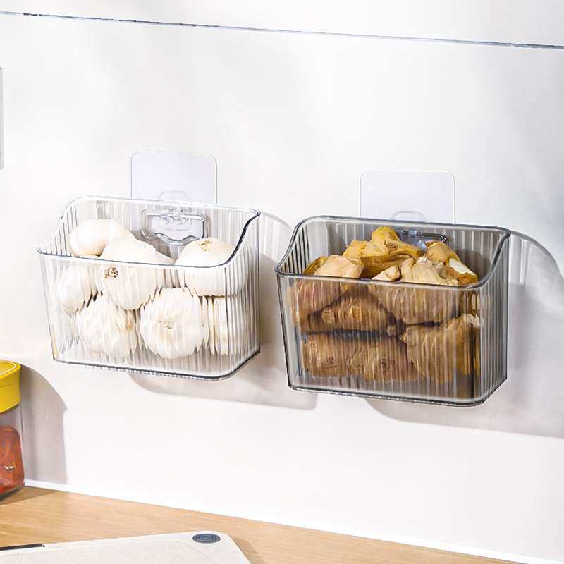 葱姜蒜收纳筐厨房放蒜头壁挂式生姜大蒜挂篮杂物收纳盒小之满,收纳整理,壁式收纳盒,淘宝优惠券,粉丝福利购,淘宝优惠卷