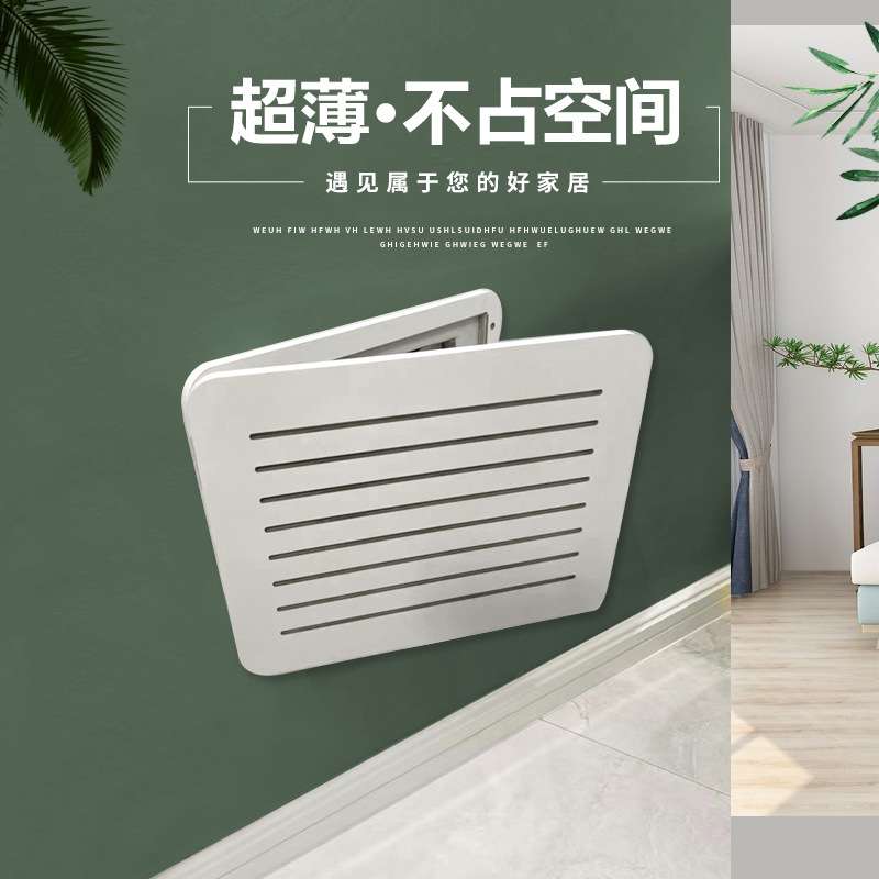 弱电箱装饰画多媒体集线箱光纤入户信息盒网络线盖板百叶配电遮挡