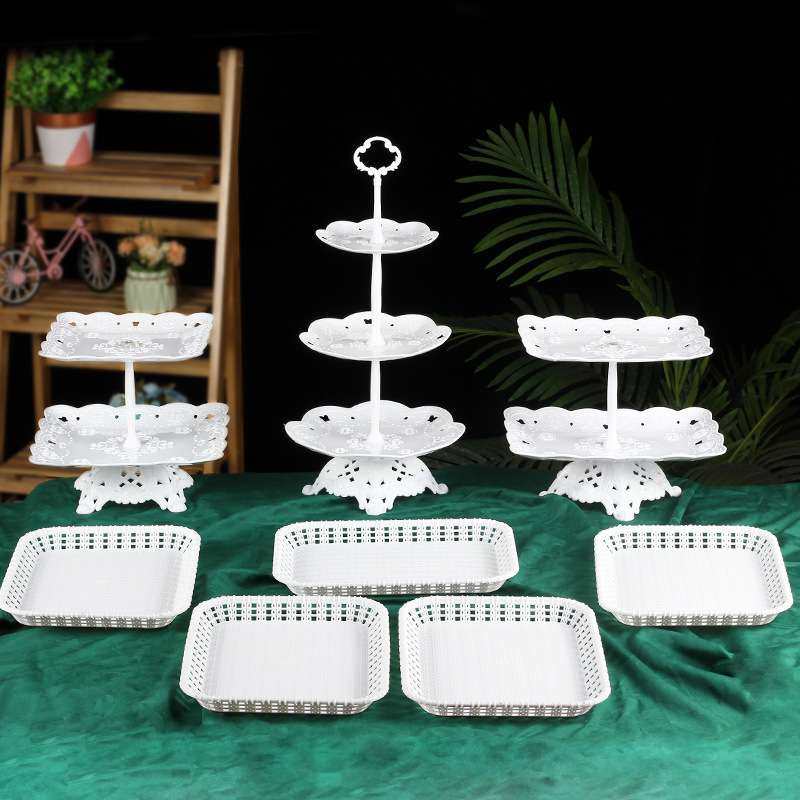 欧式多功能折叠果盘婚礼多层旋转展示架烘焙甜品台餐具,节庆用品/礼品,甜品台装饰,淘宝优惠券,粉丝福利购,淘宝优惠卷