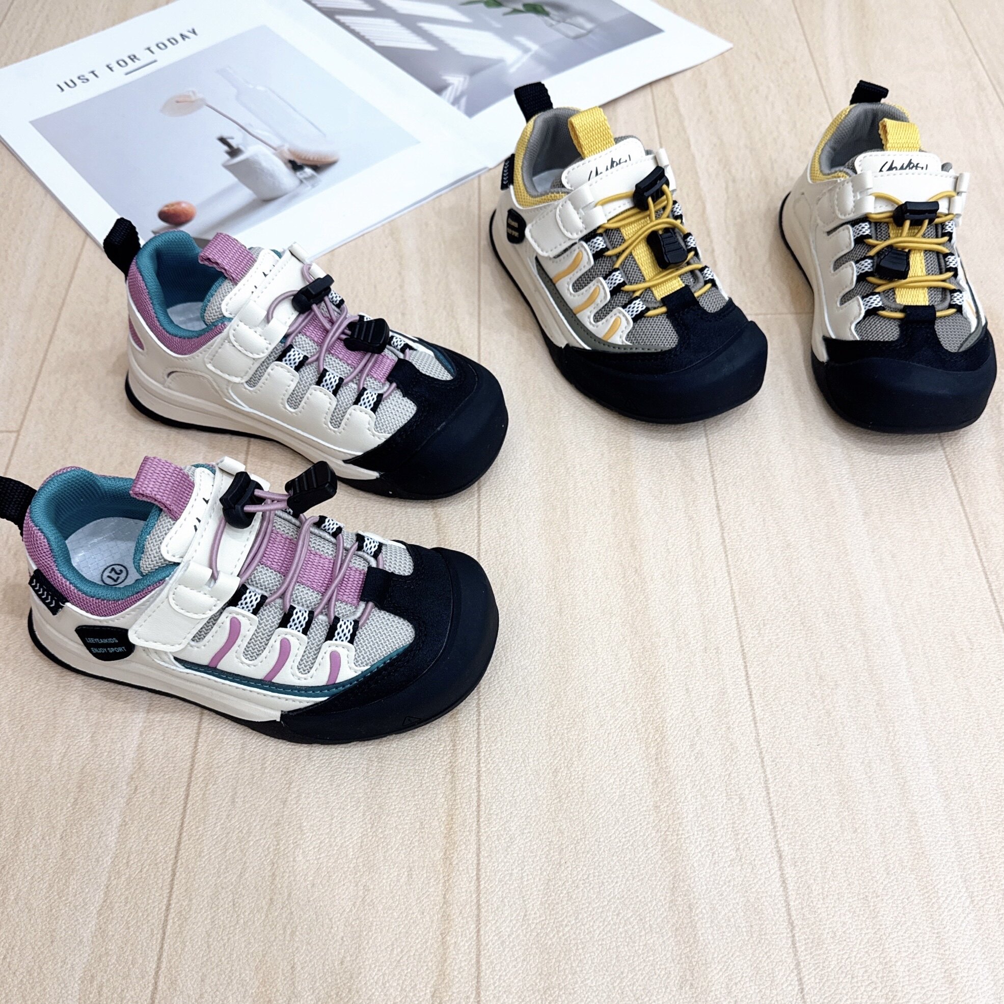 2026春季新款男女童休闲运动鞋双网透气潮流时尚百搭儿童户外鞋