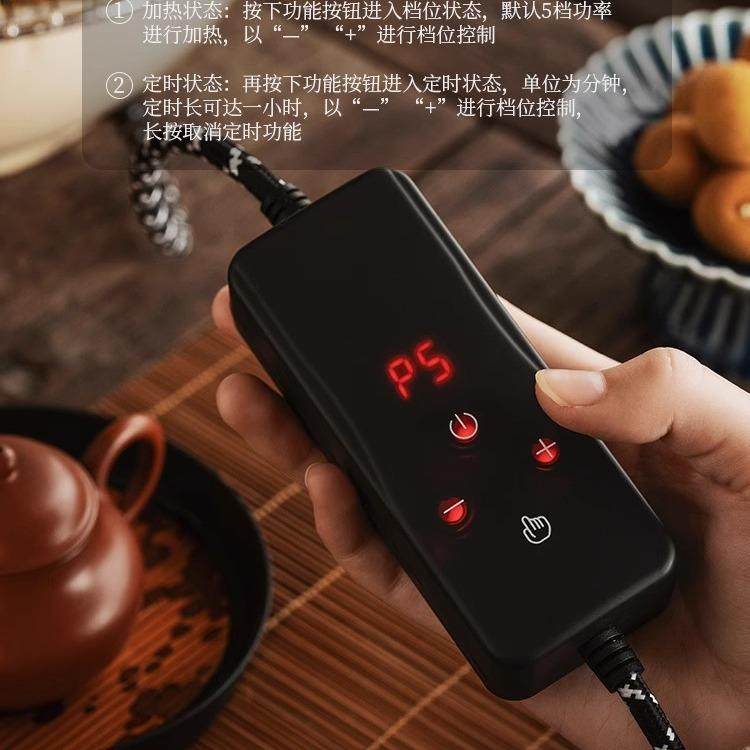 围炉煮茶电陶炉家用插电整套汝窑陶瓷炉简约茶壶煮茶器提梁壶套装,餐饮具,茶具礼盒,淘宝优惠券,粉丝福利购,淘宝优惠卷