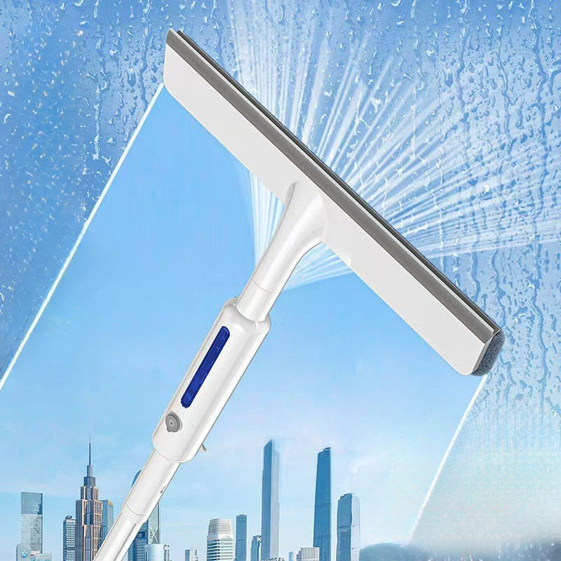 擦玻璃长杆刮擦窗户高楼外擦保洁家用一体式擦玻璃长杆清洁刮擦窗