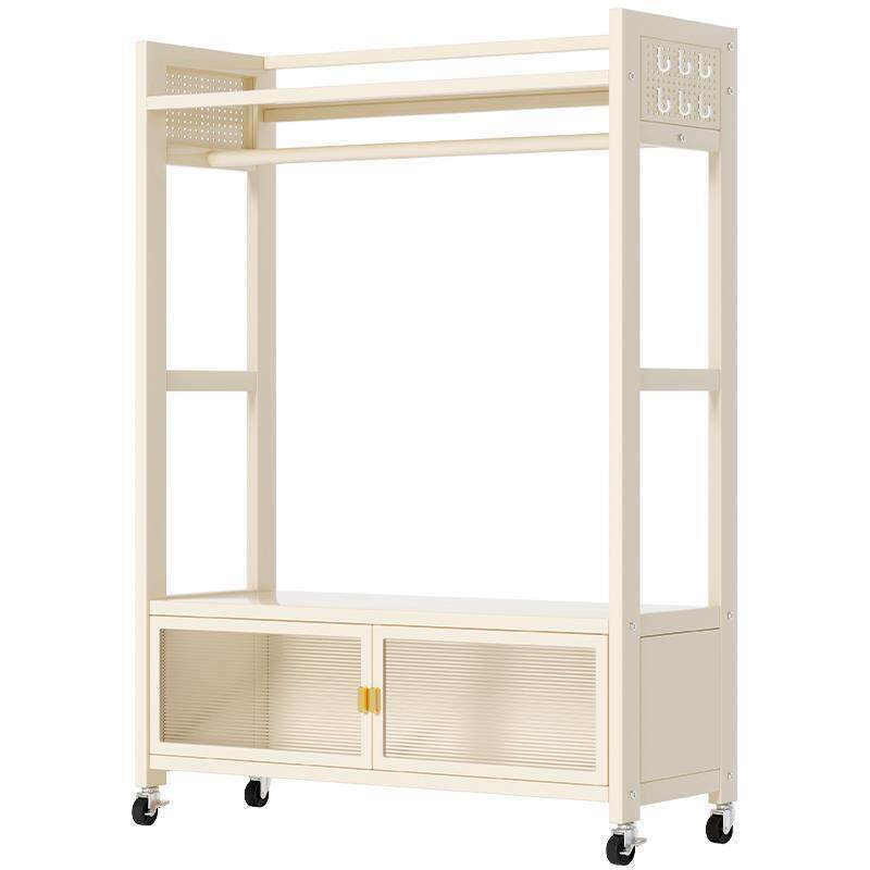 挂衣架落地卧室可移动家用房间晾衣架衣服置物架子室内简易衣帽架