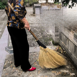 手工大扫把竹扫把家用庭院笤帚车间铁扫帚户外院子扫水扫雪
