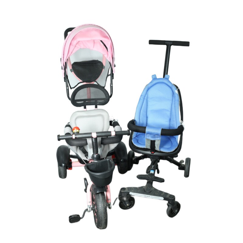 遛娃神器坐垫四件套夏季垫垫宝宝透气防滑儿童座椅垫小推车毯春秋