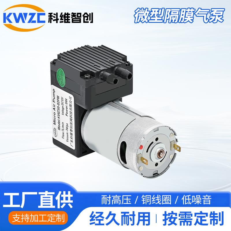 50-01PM微型直流真空泵实验室真空泵抽打两用气泵负压隔膜真空泵