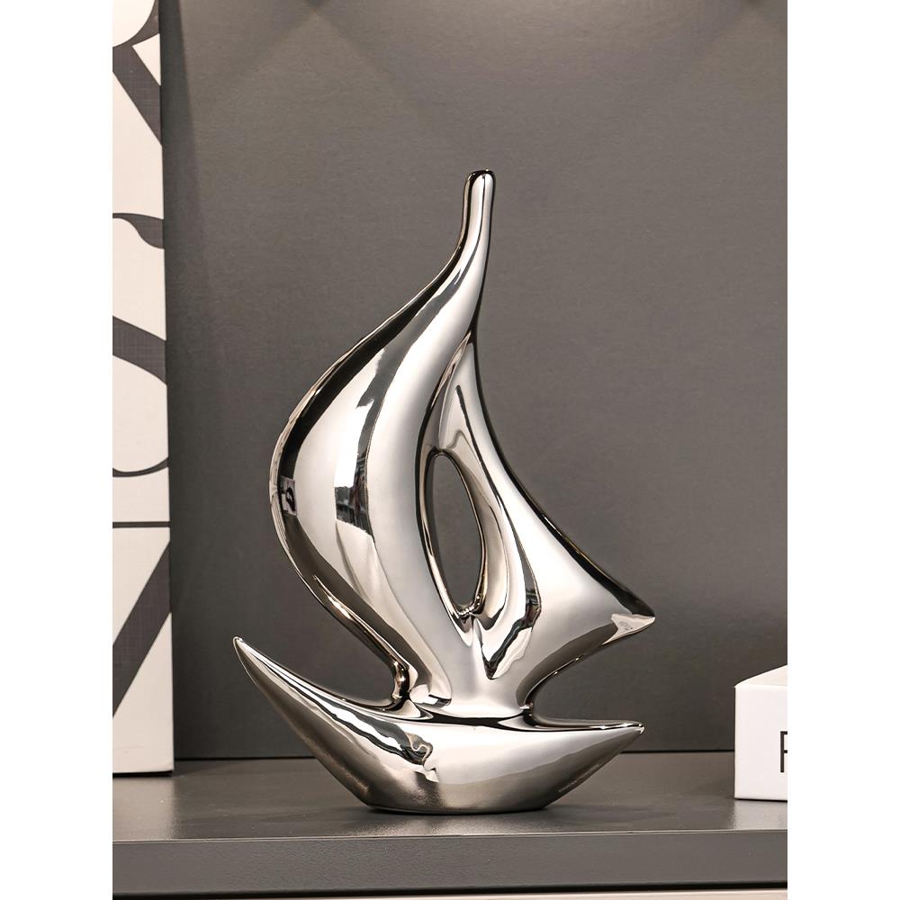 一帆风顺帆船摆件寓意好的家居好物办公室客厅酒柜电视柜装饰礼品