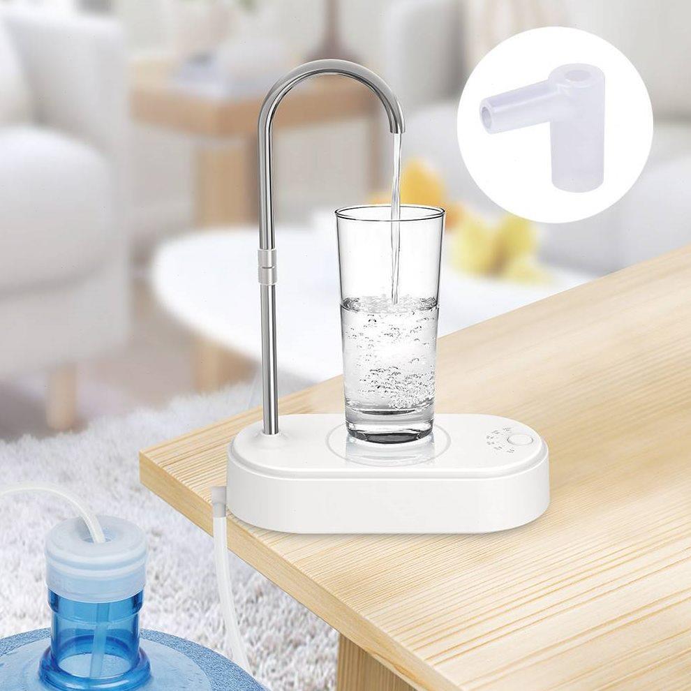 桌面款小型饮水机定量出水矿泉水桶装水电动抽水充电式自动上水器