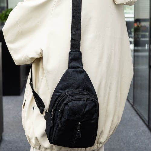 旅游单肩包男女胸包斜挎包牛津布