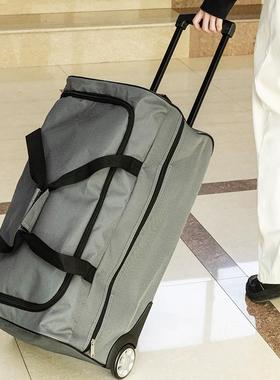 旅行出差行李袋男女外出旅行包大轮大容量拉杆包轻便行李包登机箱