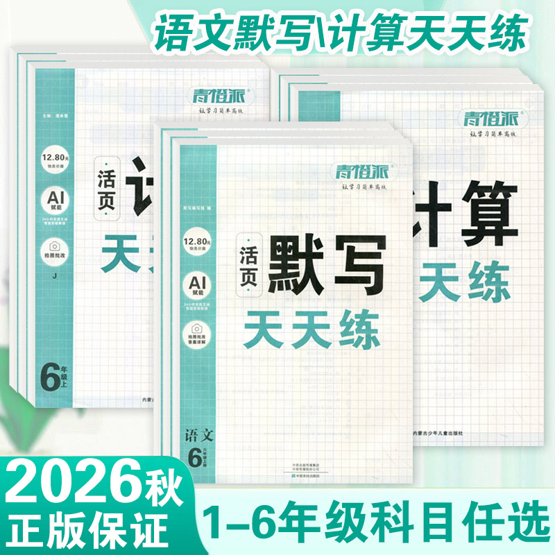 小学数学计算天天练冀教版人教版