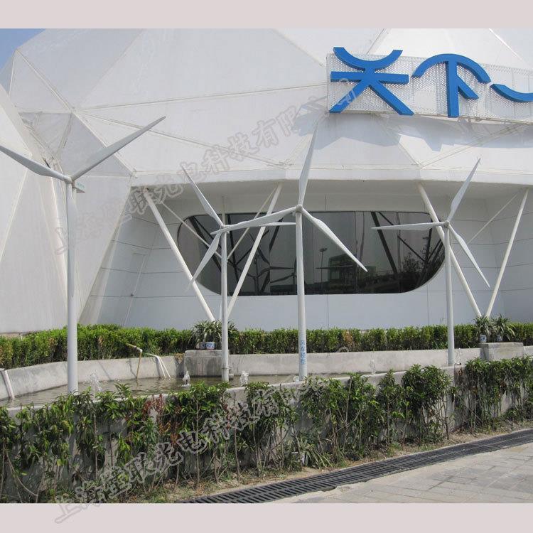 新品风力发电机动态旋转模型制作风机教学模型大风车展会展览模型