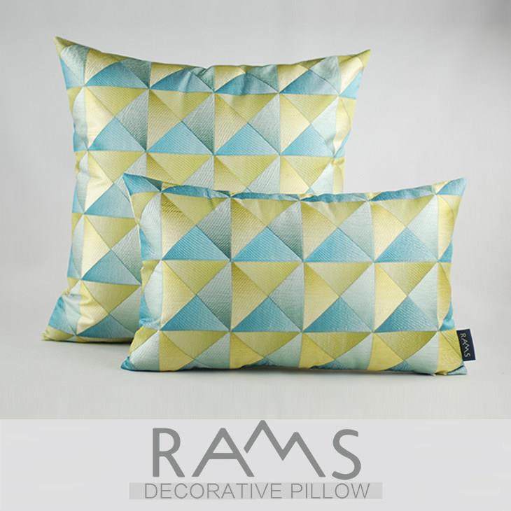 RAMS简约现代样板房沙发抱枕床头刺绣软包腰靠枕靠包靠垫套不含芯,居家布艺,靠垫/抱枕,淘宝优惠券,粉丝福利购,淘宝优惠卷