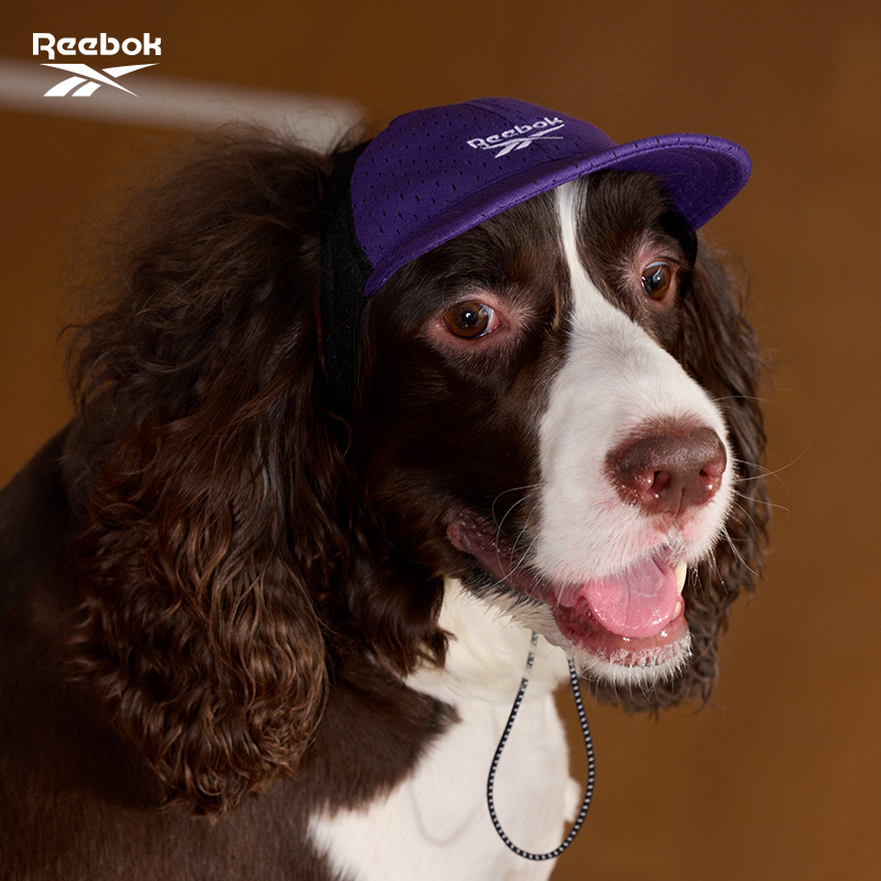 Reebok锐步狗狗复古遮阳棒球帽