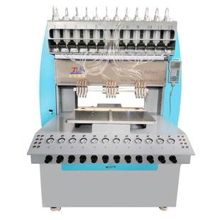 硅胶滴塑机 适用耳机套Logo标等滴塑 12色PVC点胶机 PVC滴塑机