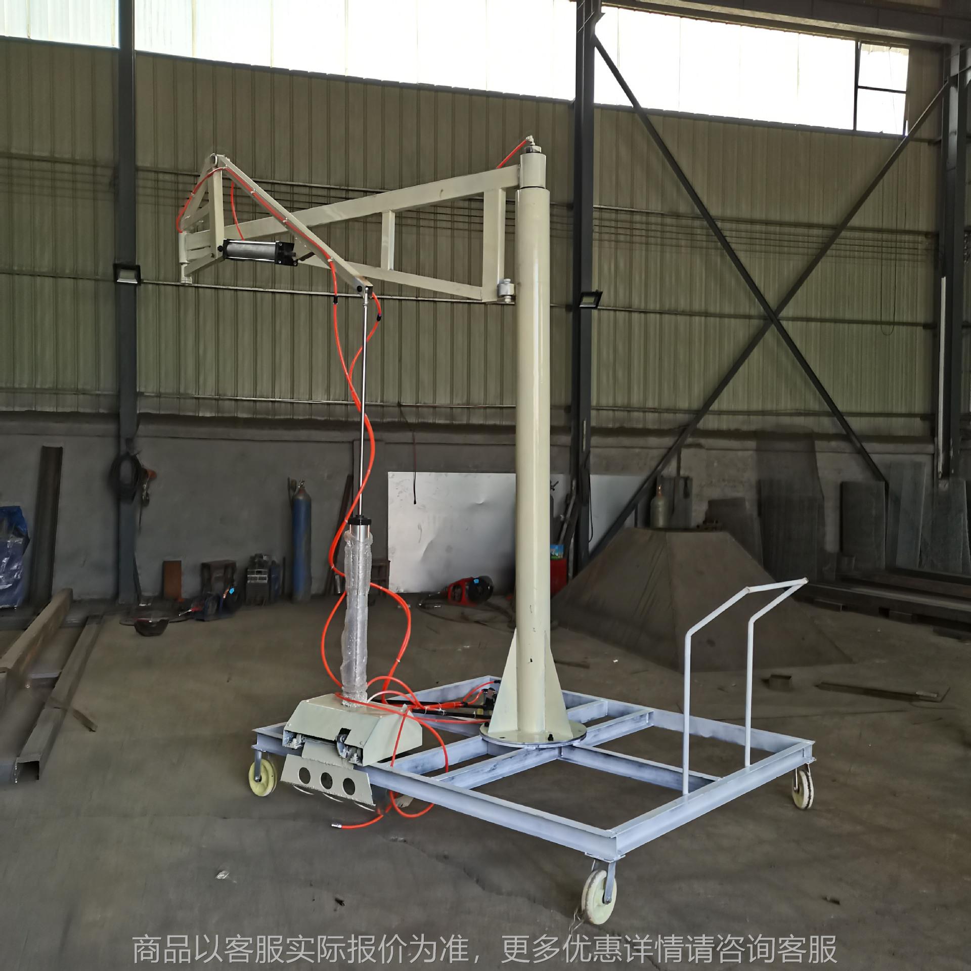 水泥化肥抓袋搬运平衡水泥码垛平衡吊机移动式立柱搬运机械臂