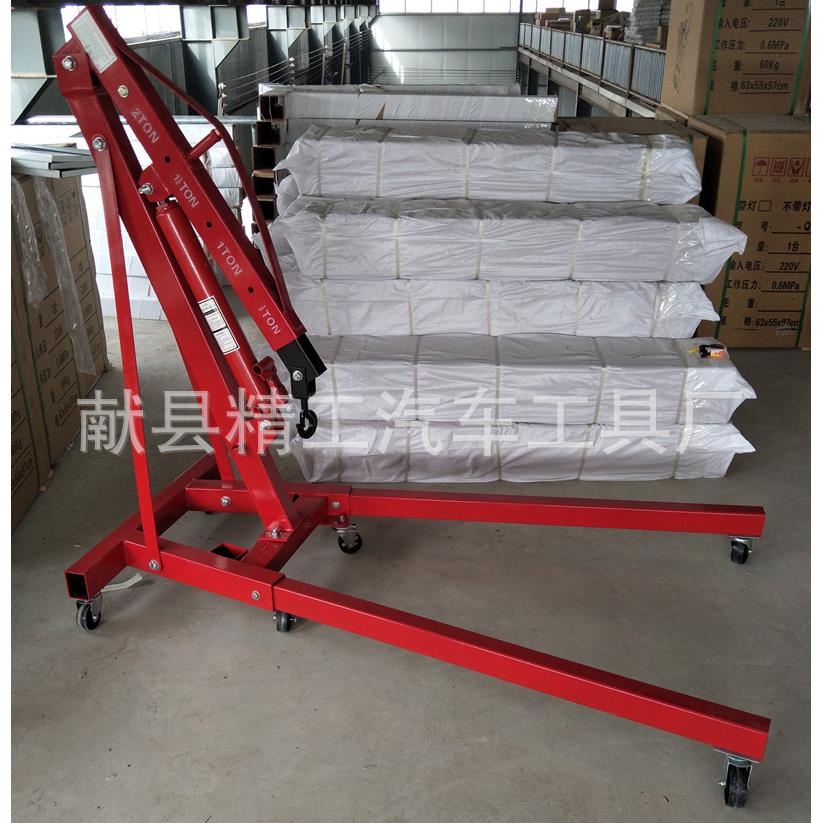 供应加重折叠款式发动机引擎拆装吊机，起重量1500斤款式