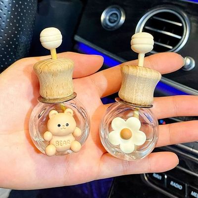 香薰挥发瓶卡通车载花露水挥发棒香水分装瓶卧室卫生间家用香水瓶