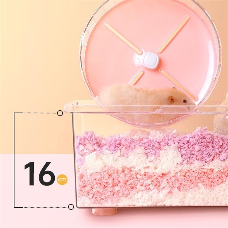 速发础金6星宿仓鼠笼子超大空间别墅60基绝笼亚克力透明美丝熊用