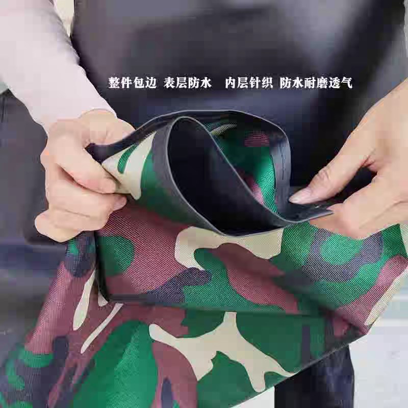 速发超长围裙新款防水防油家用厨房餐饮上班专用工作服围腰可调节