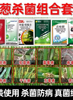 大葱治病药白斑病锈病烂根杀菌剂