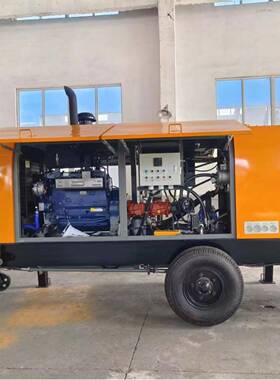 柴油动力混凝土泵HBTS60-13-129R柴油动力高楼层混凝土输送泵